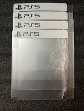 4x Protectors Plastic Slip Cover for PS5 Steelbook Case