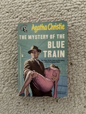 Mystery of the Blue Train by AGATHA CHRISTIE Pocket Book #38 1948 Vintage PB
