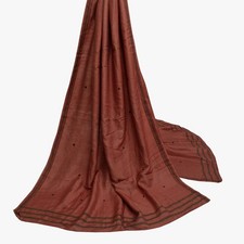 Sushila Vintage Indian Dupatta 100 Pure Cotton Woven Floral Long Stole Scarves