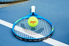 NEW HEAD Speed Junior/Kids/ Tennis Racquet, Length: 25in, Color:Blue, Wt. 7.4oz