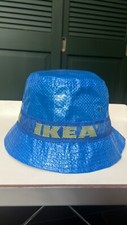 IKEA Bucket Hat KNORVA Frakta with Lining & Vent Holes Rain Hat Sun Hat