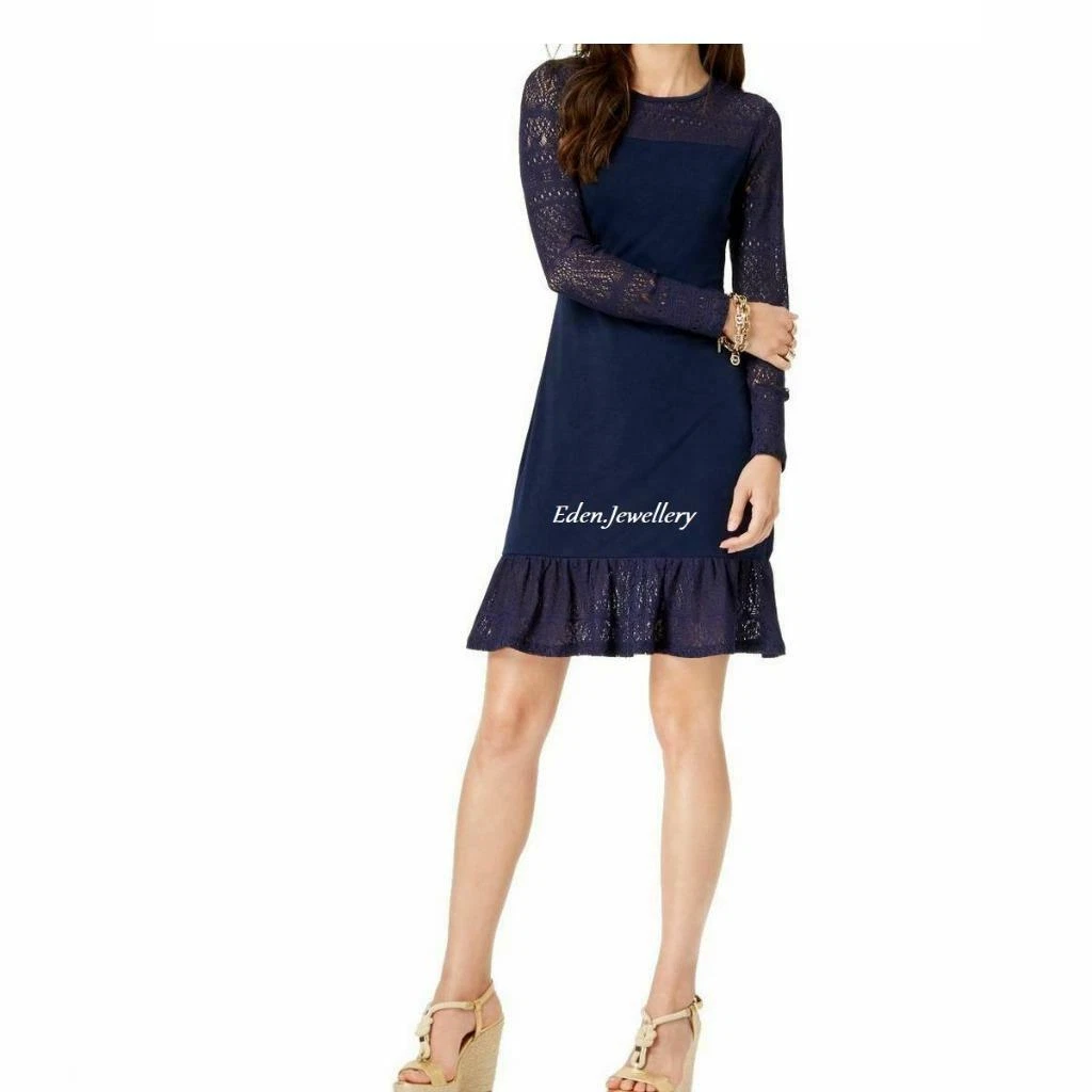 Michael kors new navy dress outlet