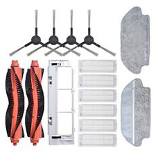 For MIJIA STYJ02YM Vacuum Roller Side Brushes Filter Mop Cloths Wet Dry Parts