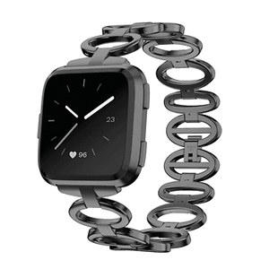 22mm Luxury Stainless Steel Watch Band for Fitrbit Vers 22mm Luxury Stainless Steel Watch Band for Fitrbit Vers