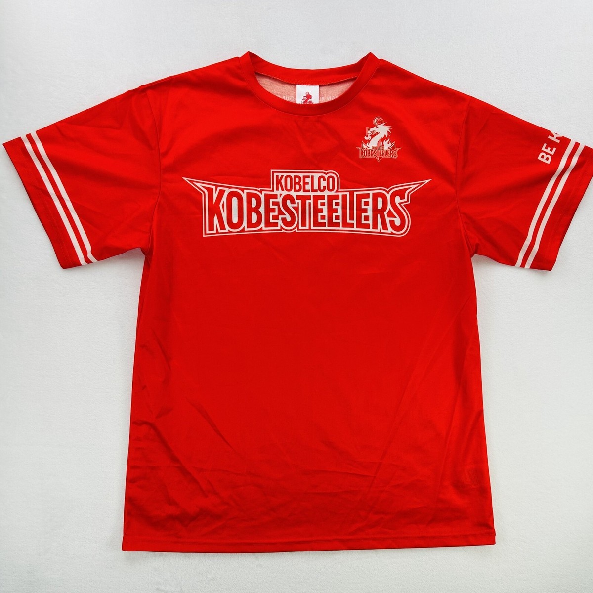 Kobelco Kobe Steelers Jersey Adult Extra Large Red White Japan