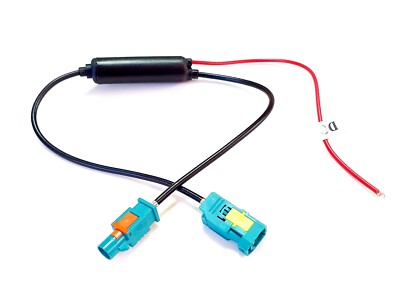 Fakra stecker auf buchse Stecker 25dB Auto FM Radio antenne Verstärker Booster