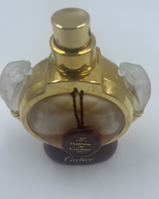 RARE Cartier Panthere de Cartier Parfum De Toilette 1.6 oz Crystal Bottle
