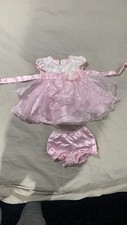 girls Formal Special Occasion dress, size 12 month, worn once