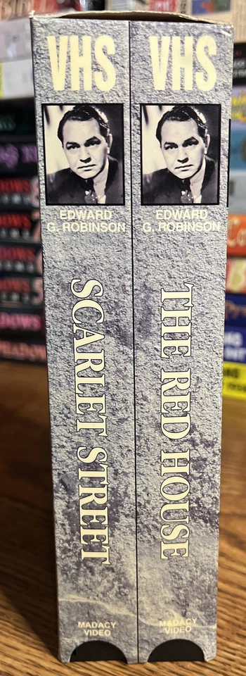 Edward G. Robinson The Red House Scarlet Street VHS Fast Free Shipping - Image 4 of 4