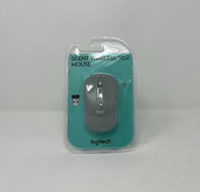 Logitech M220 Silent Wireless Optical Mouse (Eucalyptus) 910-006619