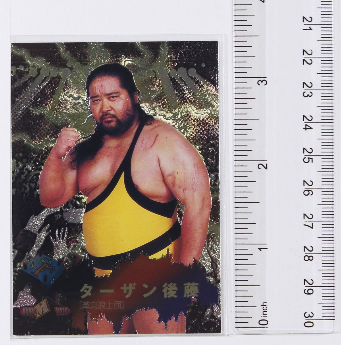 TARZAN GOTO - 1998 BBM Pro-Wrestling Trading Holo Card | eBay