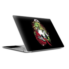 Skin Decal Wrap for MacBook Air Retina 13 Inch - Zombie Nurse Eating Flesh