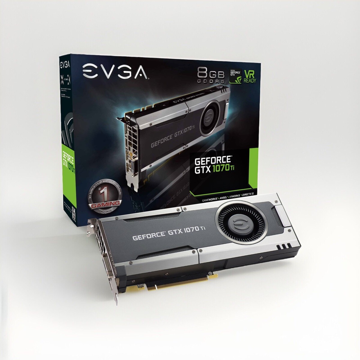 EVGA GeForce GTX 1070 Ti Gaming 8GB GDDR5 EVGA OCX Scanner OC