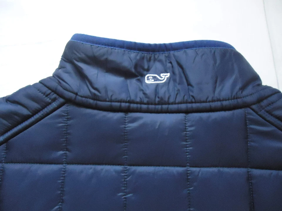 Colete azul Boy's Vineyard Vines tamanho G grande - Imagem 4 de 4