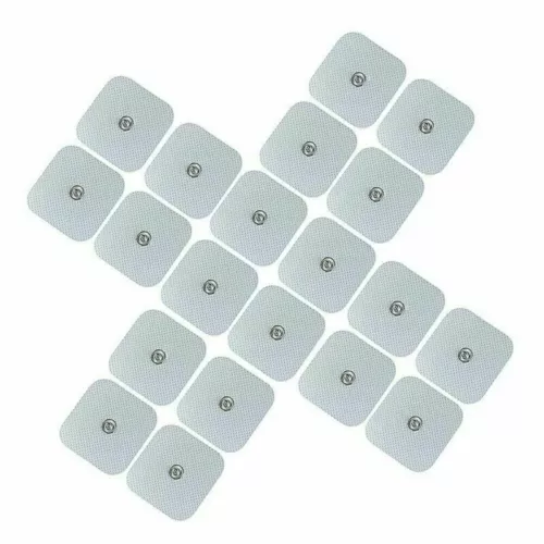 8/20PCS Elektroden für Sanitas Elektrostimulator Sem 40/43 Ems Tens 50*50 mm DHL - Bild 9 von 15