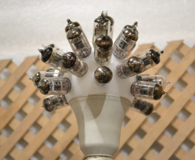 unusual Led Light bulb - lamp for techno interior - 180-260V 12W - base 27