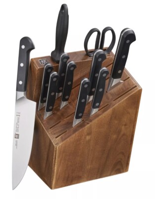 ZWILLING Pro 8-pc Knife Block Set New Missing Steak Knifes