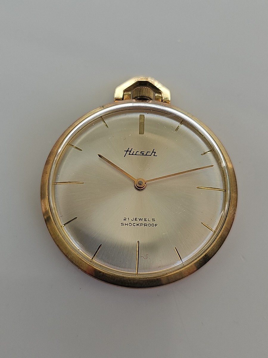 Hirsch Mechanische Taschenuhr Pocket Watch Abl-SPZ-7
