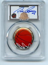 2020 S 50C Colorized Basketball Hall of Fame PCGS PR70DCAM FDOI Rick Barry