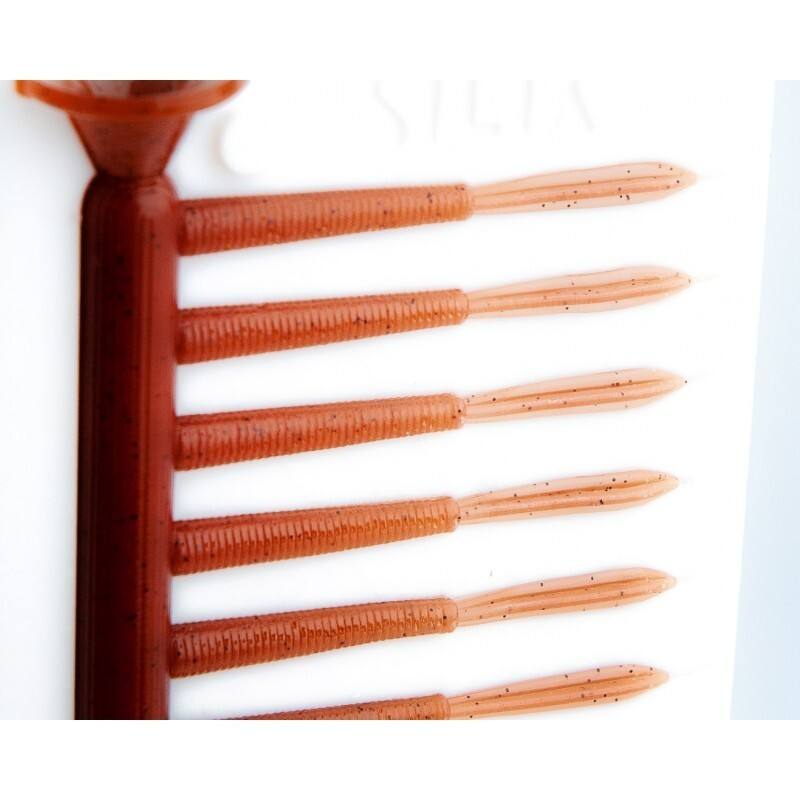 Moule Pour Leurres Souples - 0.8 Gammarus Bloodworm Swimbait - 20 Cavités - Neuf