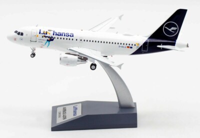 AIRBUS A319-114 LUFTHANSA REG: D-AILU WITH STAND - JFOX JFA319013 1/200