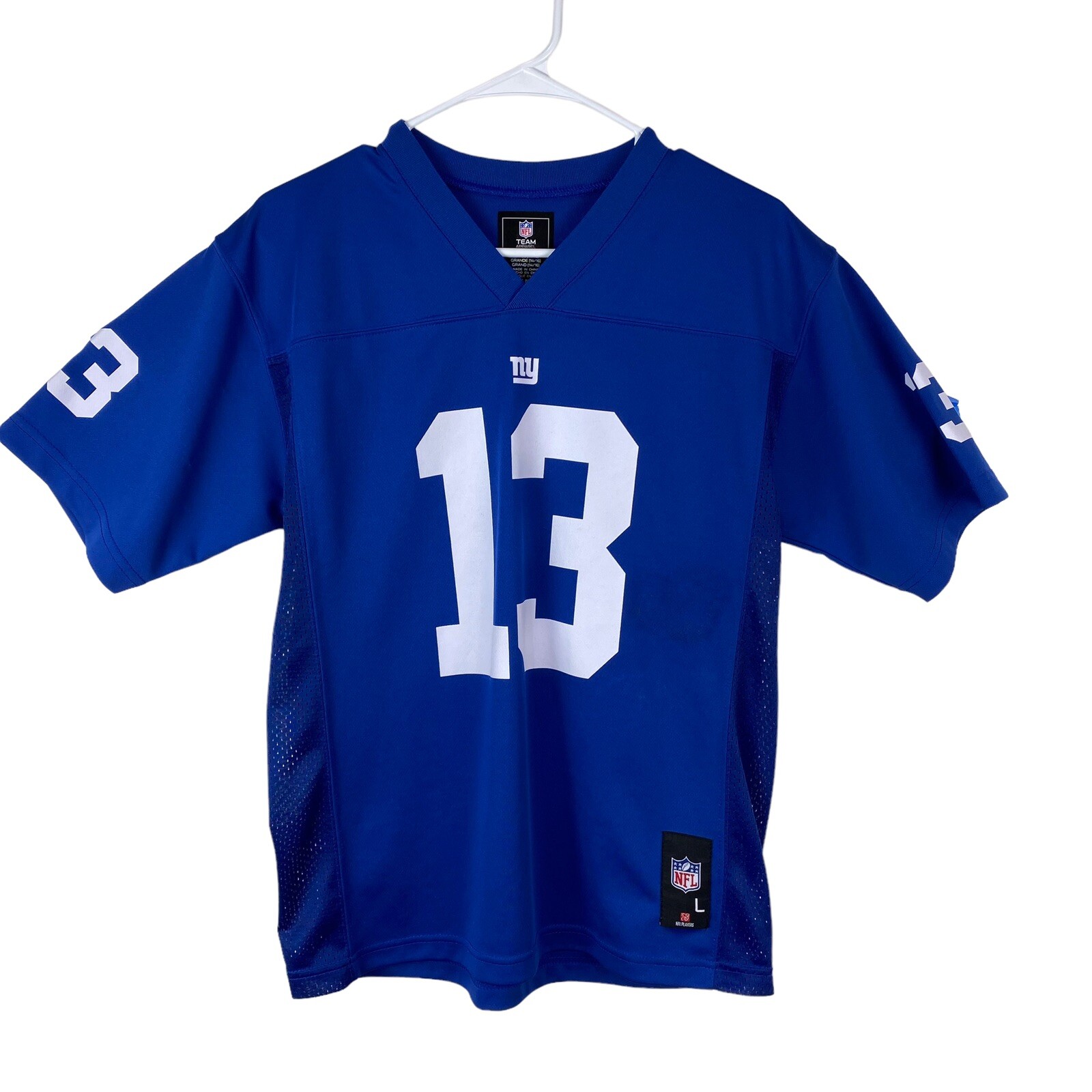 Odell Beckham Jr Autographed Jersey NFL Team Apparel NY Giants 13