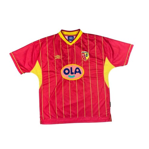 Maillots de foot vintage / rétro - The Football Market - Maillot RC Lens rétro domicile 2008-2009