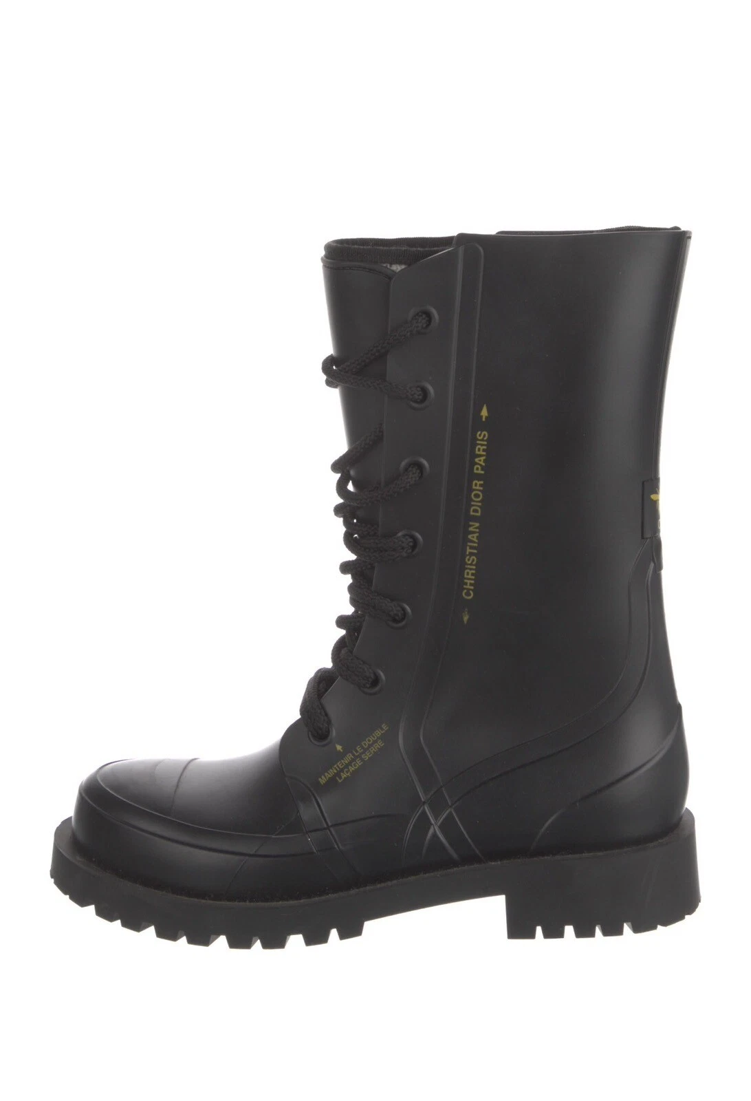 Bottes de pluie accent abeille Christian Dior DiorCamp taille 38