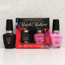 CUCCIO Veneer Match Makers - KYOTO CHERRY BLOSSOMS 6010 Gel & Lacquer Duo Kit