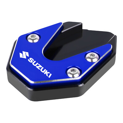 Side Stand Kickstand Extension Plate Enlarge For Suzuki GW250 GSX250R Blue