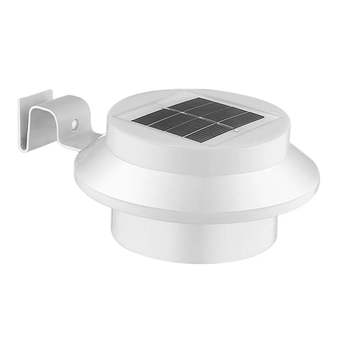Warm white solar gutter lights outlet