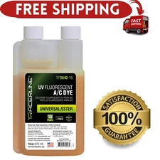 Tracer TP3840-16 UV Fluorescent POE Oil Leak Dye 16 oz for A/C HVAC Units