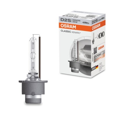 OSRAM XENON XENARC  D2S SCHEINWERFER CLASSIC LAMPE BRENNER 66240CLC