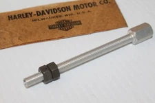 1949 Harley Panhead Front Brake Cable Adjuster & Nuts 7675 & 45159-49 NOS