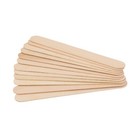 Spatulas Wooden Waxing Wax Sticks Applicator Medical Tongue Tattoo 100+5 MINI