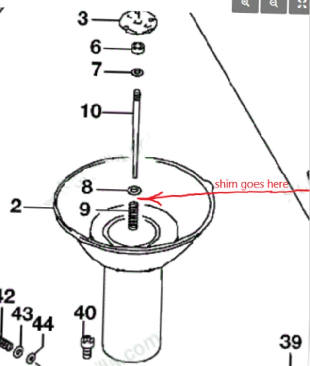 SUZUKI LS650 LS 650 SAVAGE BOULEVARD S40 карбюратор многоступенчатый 1 2 3 реактивный комплект - Изображение 2 из 2
