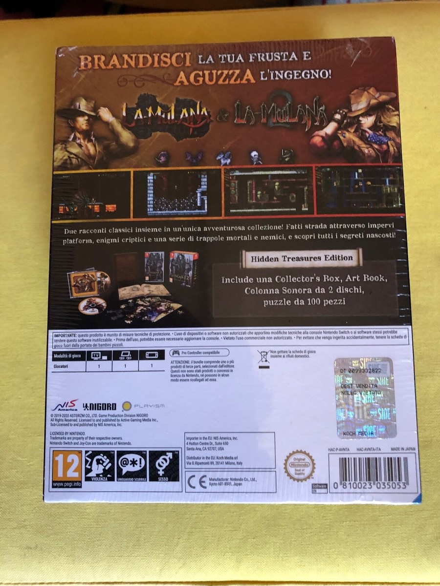 La-Mulana 1 & 2 Hidden Treasures Edition (Nintendo Switch 2019