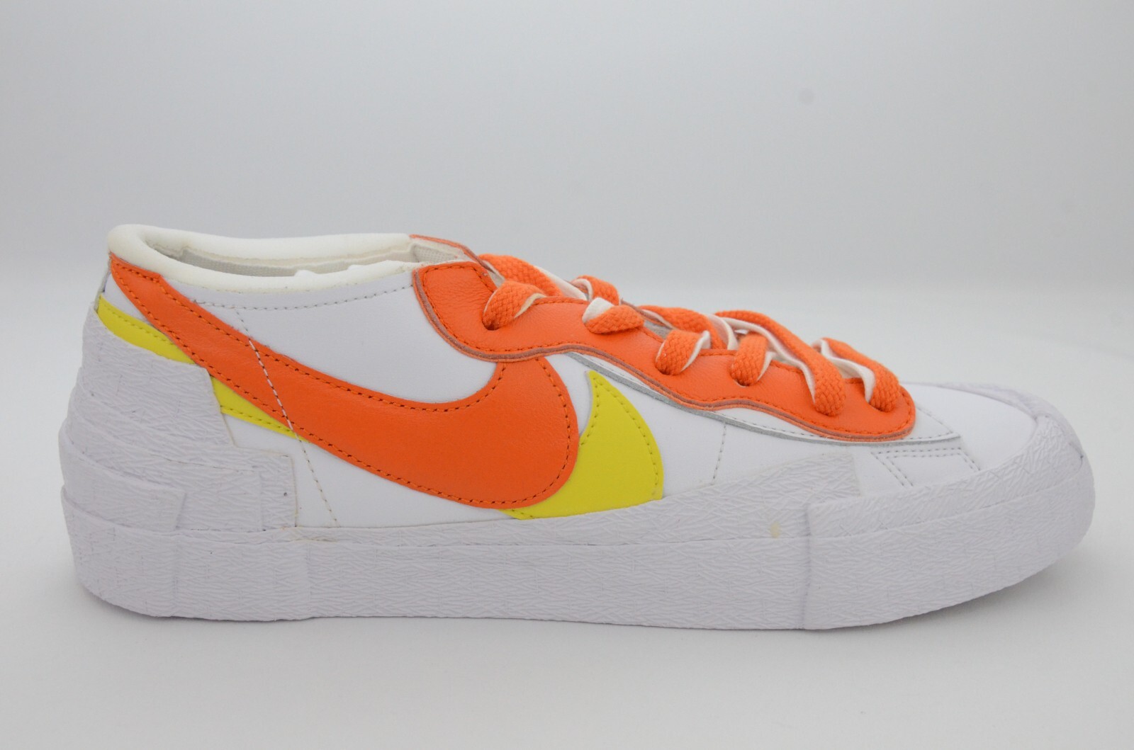 SACAI X NIKE Nike Blazer Low x Sacai Bianco Magma Arancione Uomo Taglia 10 Nuovo con scatola DD1877 100