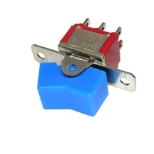 Rocker Switch DPDT 5A 125VAC A201J1ZQ6 Alcoswitch