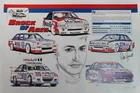 Peter Brock Of Agies Poster Marlboro HDT Mobil HRT Commodore VK VL VP VR
