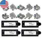 Dental Orthodontic Metal Brackets Braces Mini Roth Mbt 018 022 345 Hooks Mim