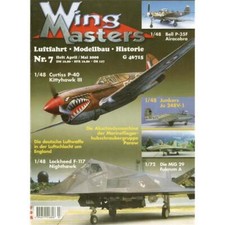 WINGMASTERS Nr. 7 Luftfahrt Modellbau Historie Modellbau Flieger Flugzeuge