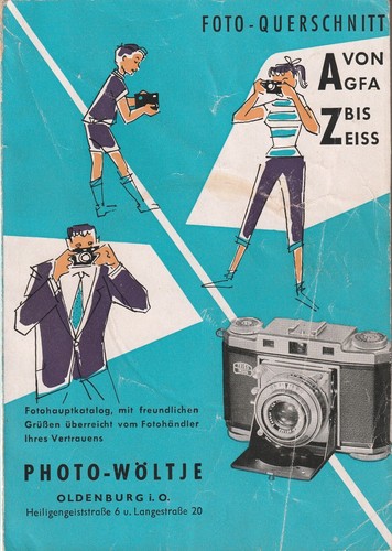 Catalogo originale Photo-Wöltje anni 50