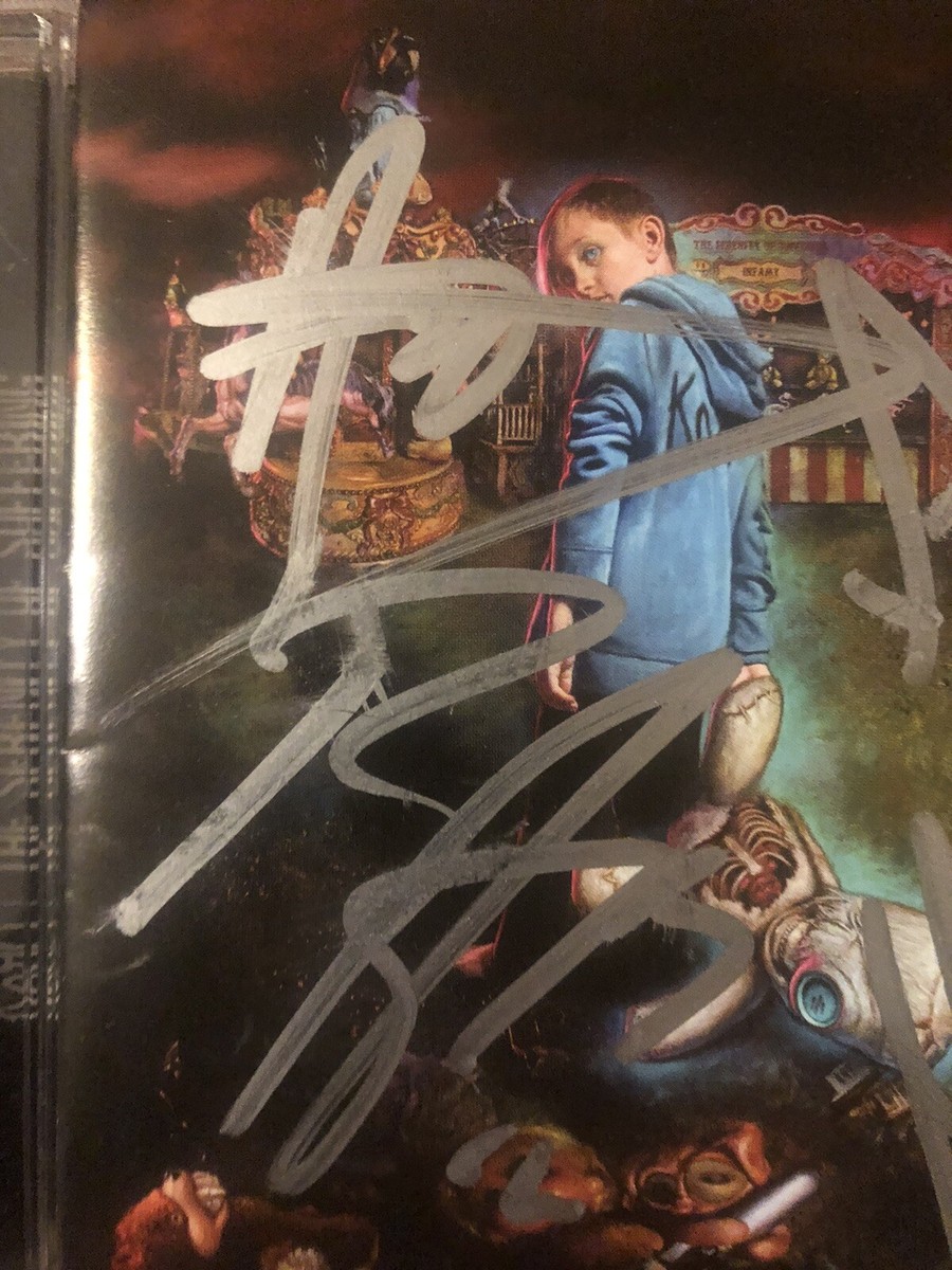 Korn Signed Serenity of Suffering CD Signed By Head, Fieldy