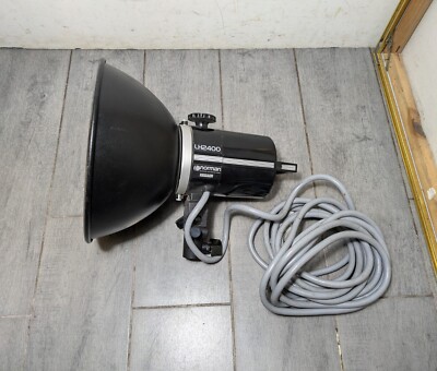 Norman LH2400 Strobe Lamp Head with R9124 Fan Blower Unit