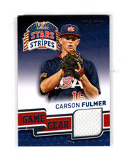 2015 Panini Stars and Stripes Game Gear Material 13/299 Carson Fulmer #19