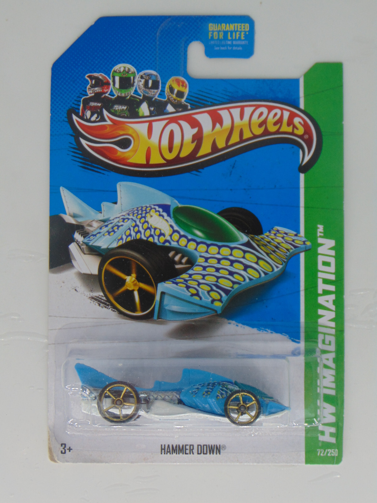 2013 HOT WHEELS - HAMMER DOWN - 1/64 - BLUE