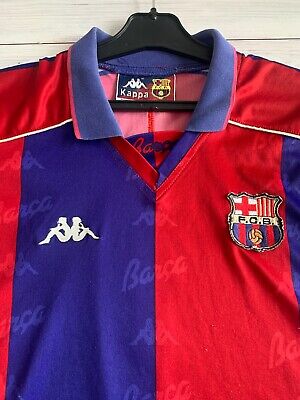 FC Barcelona 1992 - 1995 Home football shirt jersey Kappa FC Barcelona 1992 - 1995 Home football shirt jersey Kappa