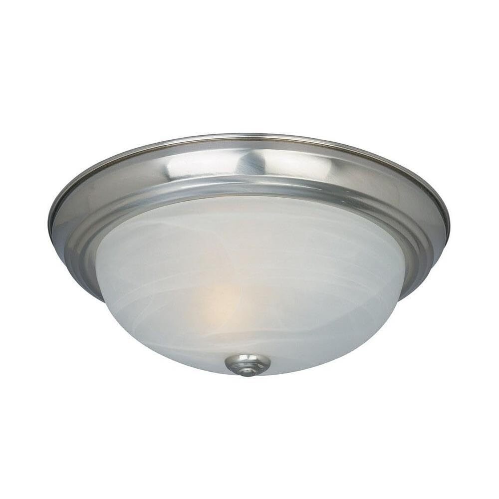 DESIGNERS FOUNTAIN 2-Light Flush Mount Ceiling Light, 11 Inch Lighting Fixtur...