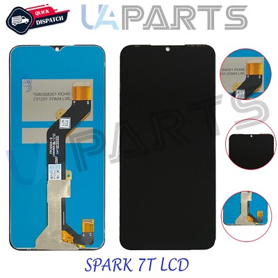 Für Tecno Spark 7T KF6p LCD Display Baugruppe Touchscreen Digitizer Ersatz